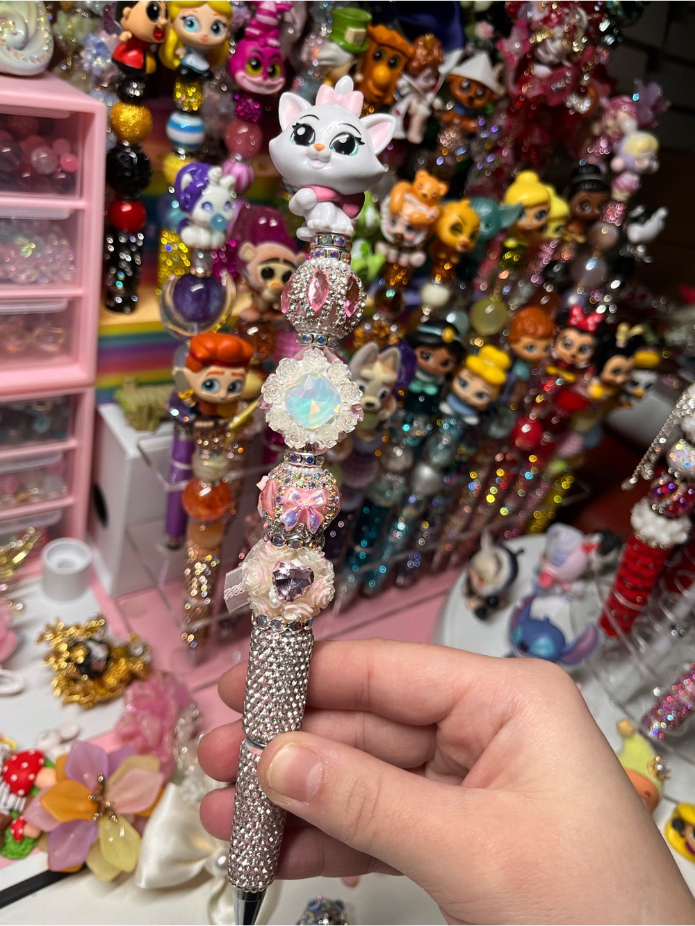 Bundle: Rabbit, Snow White, Alice, Marie pens - Picture 5 of 10